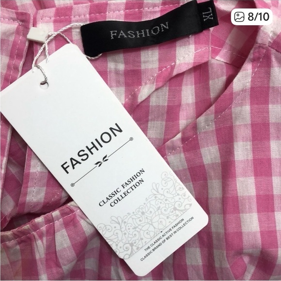 NWT Gingham dress - Picture 4 of 4